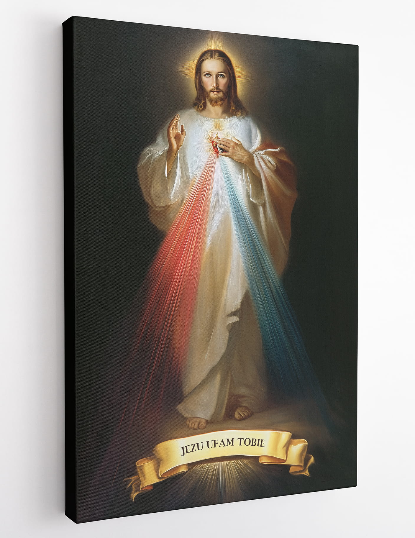 Obraz na płótnie - Jezus Miłosierny „Jezu Ufam Tobie”